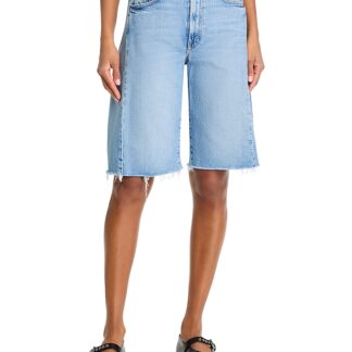 Mother The Halfpipe Bermuda Fray Shorts