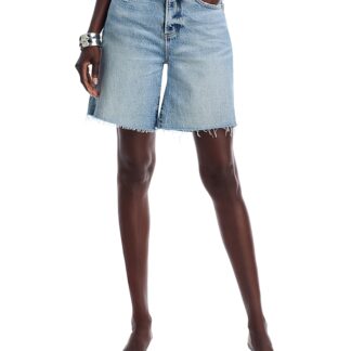 Pistola Kaylee High Rise Pinched Loose Denim Shorts